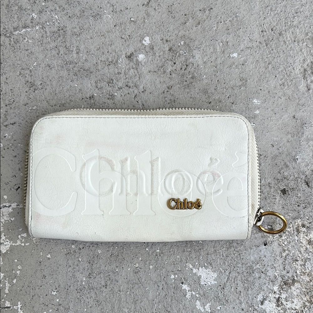 Chloe zip around wallet